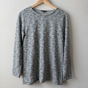 J. Crew Mercantile Gray Knit Top